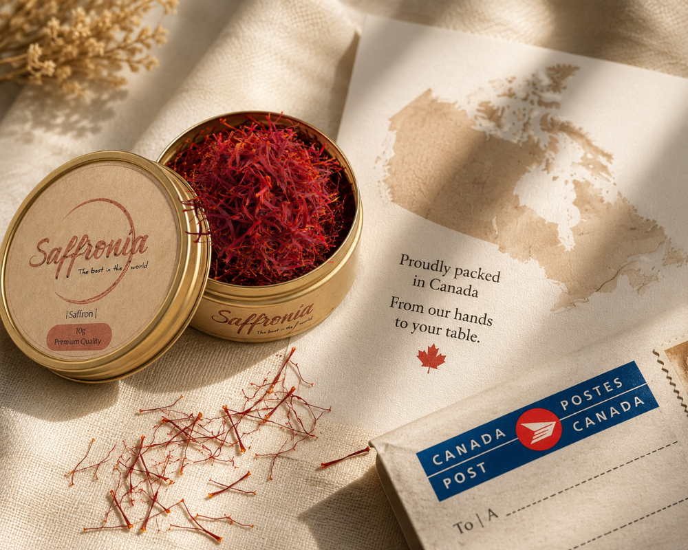 Premium Saffron Delivery Across Canada: How It Works and Why It Matters
